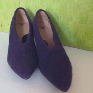 Fuzzy Fluevog shoes